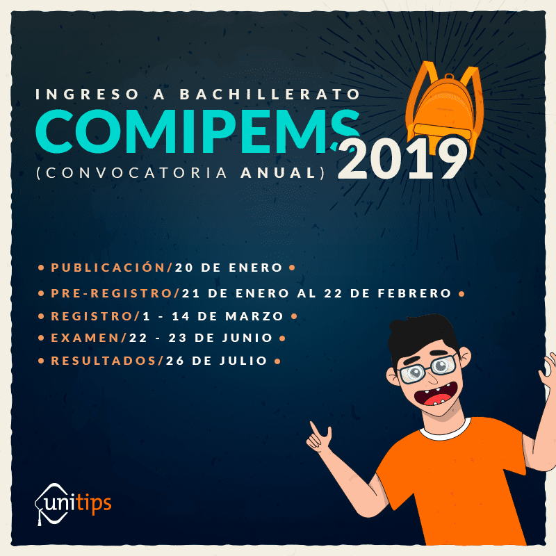 Convocatoria para concurso de asignación COMIPEMS 2019